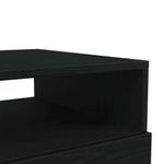Casa si Gradina - Mobilier - Mese si birouri - Masute de cafea - Masuta de cafea cu lumini LED Stejar negru 50x49x40 cm - Infinity.ro