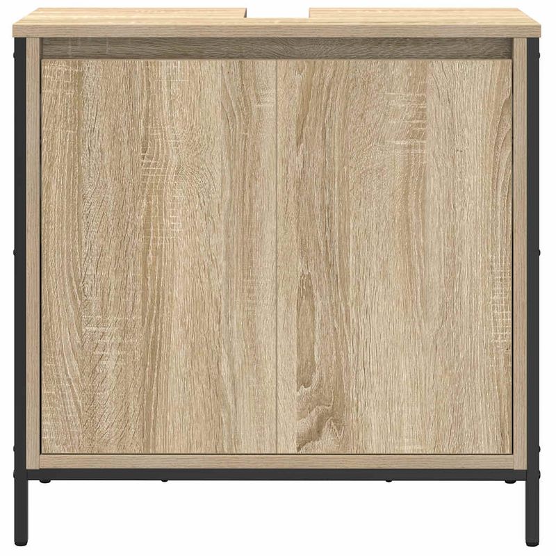 Casa si Gradina - Mobilier - Mobilier baie - Corpuri baie - Dulap pentru lavoar baie Stejar Sonoma 60x34,5x60 cm - Infinity.ro