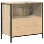Casa si Gradina - Mobilier - Mobilier baie - Corpuri baie - Dulap pentru lavoar baie Stejar Sonoma 60x34,5x60 cm - Infinity.ro