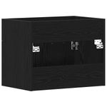 Casa si Gradina - Mobilier - Seturi de mobilier - Seturi baie - Dulap chiuveta baie, stejar negru, 60x38,5x46cm, lemn prelucrat - Infinity.ro