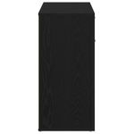 Casa si Gradina - Mobilier - Comode si corpuri - Comode - Servanta, stejar negru, 80x36 x75 cm, lemn prelucrat - Infinity.ro