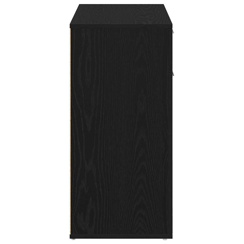 Casa si Gradina - Mobilier - Comode si corpuri - Comode - Servanta, stejar negru, 80x36 x75 cm, lemn prelucrat - Infinity.ro