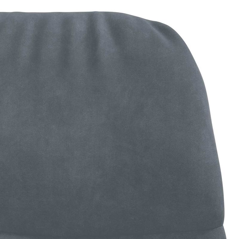 Casa si Gradina - Mobilier - Scaune si fotolii - Fotolii - Fotoliu de relaxare, gri inchis, catifea - Infinity.ro