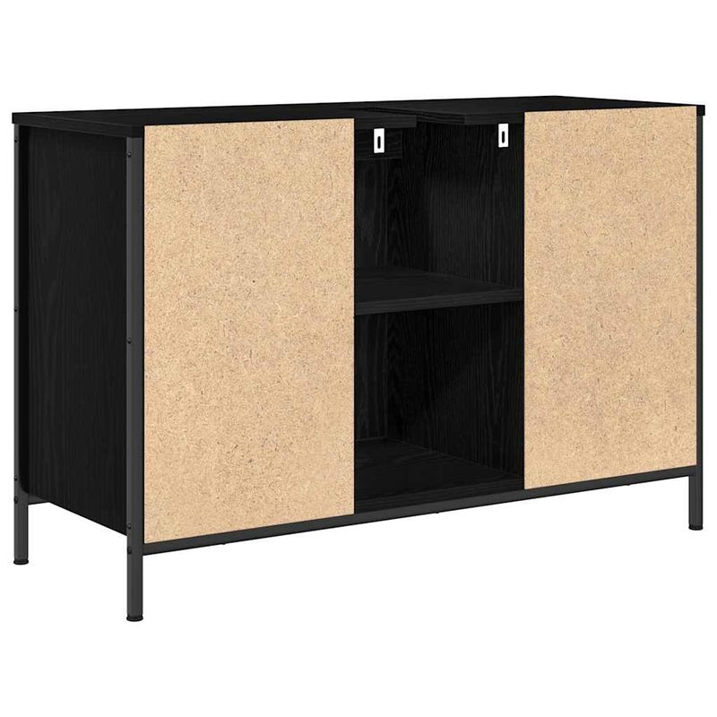 Casa si Gradina - Mobilier - Mobilier baie - Comode baie - Dulap pentru chiuveta cu sertare Stejar negru 90x34,5x60 cm - Infinity.ro