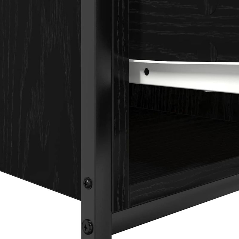 Casa si Gradina - Mobilier - Mobilier baie - Comode baie - Dulap pentru chiuveta cu sertare Stejar negru 90x34,5x60 cm - Infinity.ro