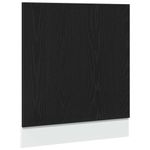 Electronice si Electrocasnice - Masini de spalat vase - Accesorii masini de spalat vase - Panou masina spalat vase, stejar negru, 60x1,5x67 cm - Infinity.ro