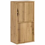 Casa si Gradina - Mobilier - Comode si corpuri - Comode - Unitati TV 5 piese cu depozitare „ODDA” din lemn masiv de pin, model 5 rafturi 5 sertare - Infinity.ro