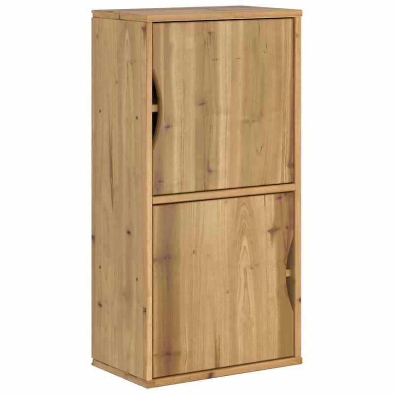 Casa si Gradina - Mobilier - Comode si corpuri - Comode - Unitati TV 5 piese cu depozitare „ODDA” din lemn masiv de pin, model 5 rafturi 5 sertare - Infinity.ro