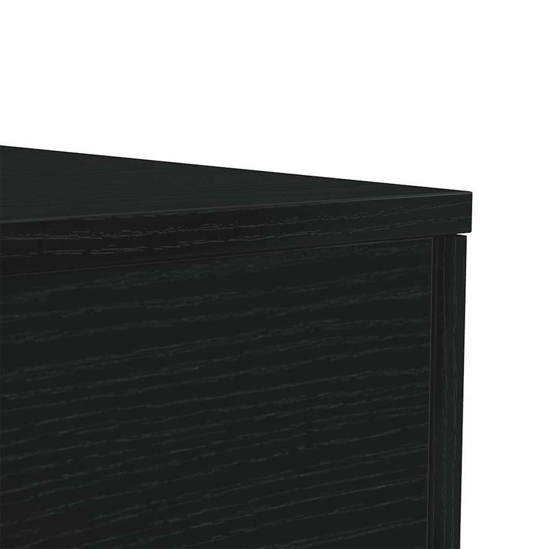 Casa si Gradina - Mobilier - Mese si birouri - Masute de cafea - Masuta de cafea cu lumini LED Stejar negru 90x50x40 cm - Infinity.ro