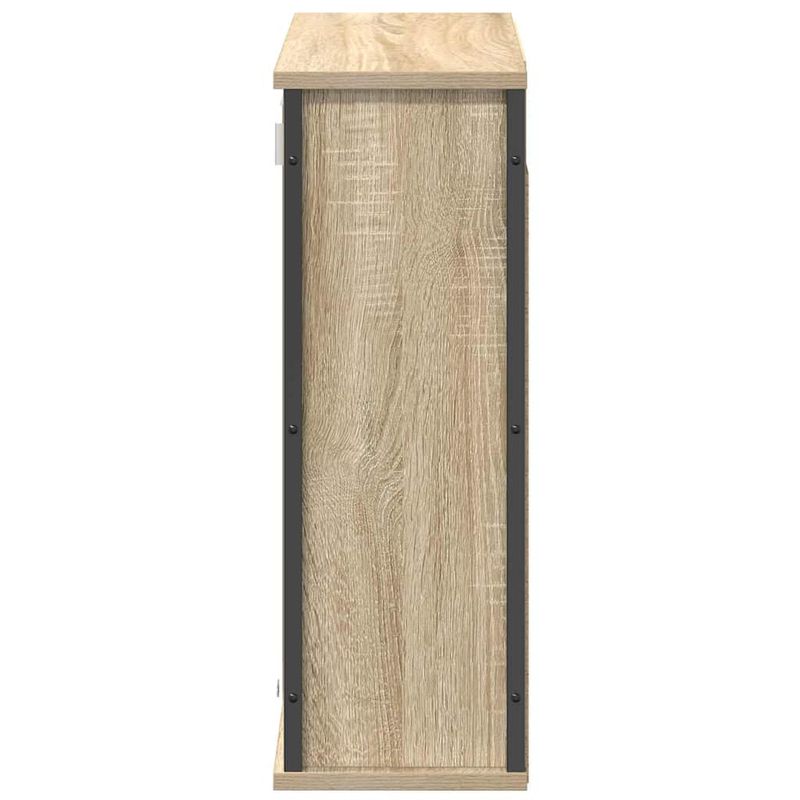 Casa si Gradina - Mobilier - Mobilier baie - Corpuri baie - Dulap de baie cu oglinda Stejar Sonoma 60x21x60 cm - Infinity.ro