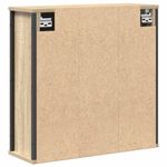 Casa si Gradina - Mobilier - Mobilier baie - Corpuri baie - Dulap de baie cu oglinda Stejar Sonoma 60x21x60 cm - Infinity.ro