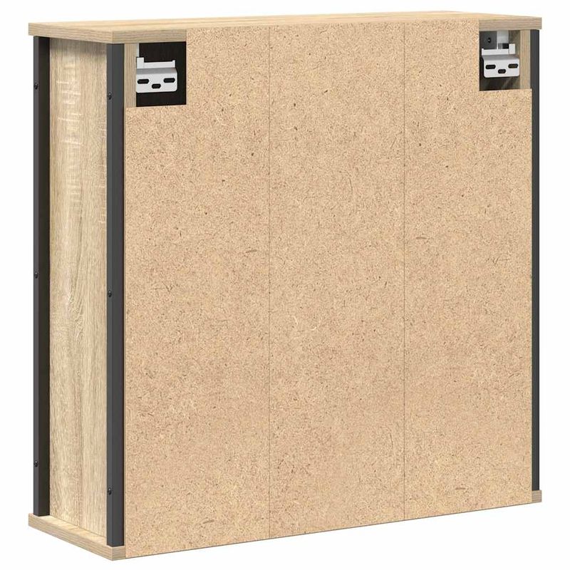 Casa si Gradina - Mobilier - Mobilier baie - Corpuri baie - Dulap de baie cu oglinda Stejar Sonoma 60x21x60 cm - Infinity.ro