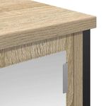 Casa si Gradina - Mobilier - Mobilier baie - Corpuri baie - Dulap de baie cu oglinda Stejar Sonoma 60x21x60 cm - Infinity.ro
