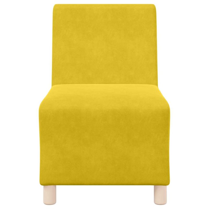 Casa si Gradina - Mobilier - Canapele si coltare - Canapele - Canapea Scaun Galben 55 cm Catifea - Infinity.ro