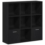 Casa si Gradina - Mobilier - Biblioteci si rafturi - Biblioteci - Biblioteca, stejar negru, 98x29x97,5 cm, lemn prelucrat - Infinity.ro