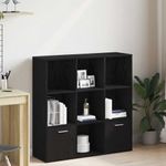 Casa si Gradina - Mobilier - Biblioteci si rafturi - Biblioteci - Biblioteca, stejar negru, 98x29x97,5 cm, lemn prelucrat - Infinity.ro