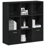Casa si Gradina - Mobilier - Biblioteci si rafturi - Biblioteci - Biblioteca, stejar negru, 98x29x97,5 cm, lemn prelucrat - Infinity.ro