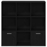 Casa si Gradina - Mobilier - Biblioteci si rafturi - Biblioteci - Biblioteca, stejar negru, 98x29x97,5 cm, lemn prelucrat - Infinity.ro