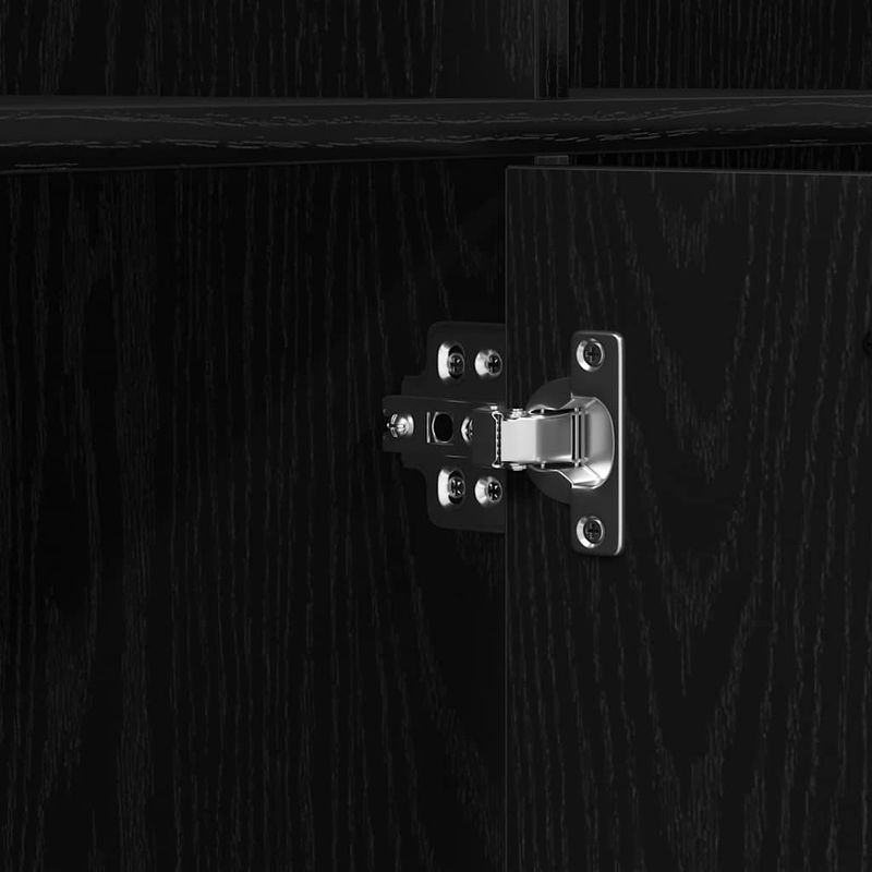 Casa si Gradina - Mobilier - Biblioteci si rafturi - Biblioteci - Biblioteca, stejar negru, 98x29x97,5 cm, lemn prelucrat - Infinity.ro