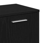 Casa si Gradina - Mobilier - Biblioteci si rafturi - Biblioteci - Biblioteca, stejar negru, 90x28x90 cm, lemn prelucrat - Infinity.ro