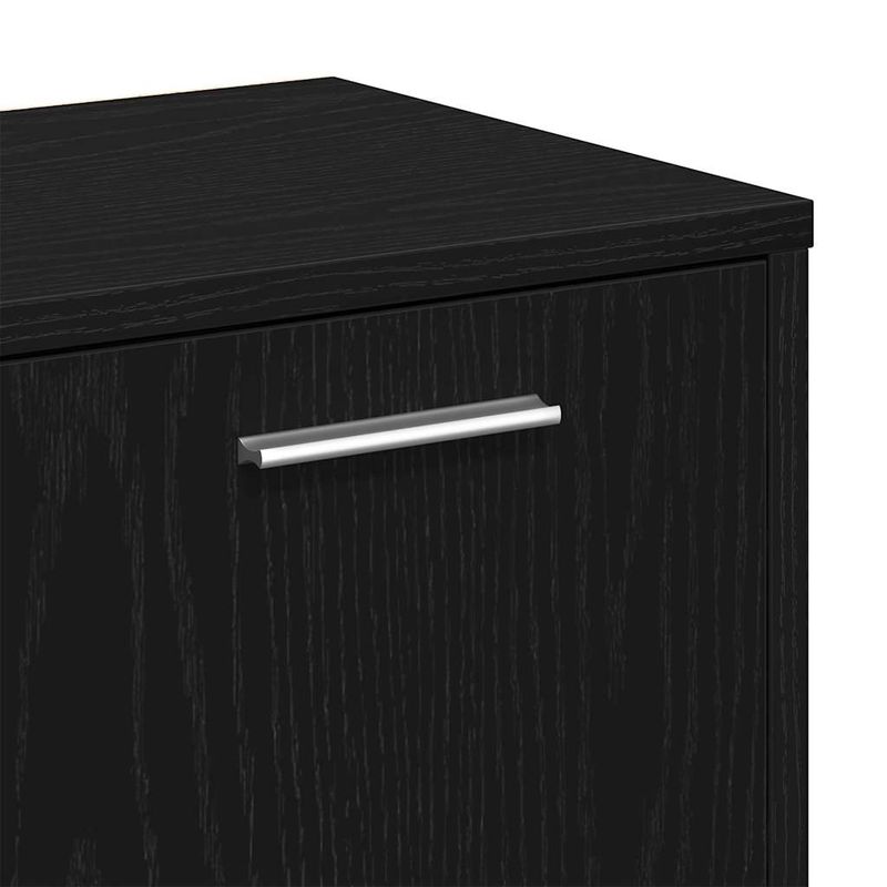 Casa si Gradina - Mobilier - Biblioteci si rafturi - Biblioteci - Biblioteca, stejar negru, 90x28x90 cm, lemn prelucrat - Infinity.ro