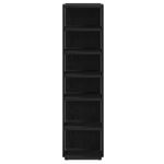 Casa si Gradina - Mobilier - Organizare si depozitare - Organizator incaltaminte - Pantofare, 2 buc., stejar negru, 25x27x102 cm, lemn prelucrat - Infinity.ro