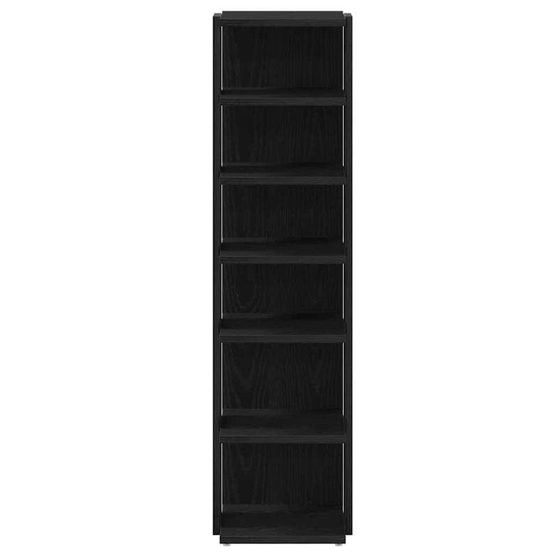 Casa si Gradina - Mobilier - Organizare si depozitare - Organizator incaltaminte - Pantofare, 2 buc., stejar negru, 25x27x102 cm, lemn prelucrat - Infinity.ro