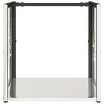 Casa si Gradina - Termice - Sobe, Seminee si accesorii - Accesorii seminee si sobe - Suport pentru lemne de foc 40x40x40 cm otel inoxidabil - Infinity.ro