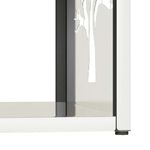 Casa si Gradina - Termice - Sobe, Seminee si accesorii - Accesorii seminee si sobe - Suport pentru lemne de foc 40x40x40 cm otel inoxidabil - Infinity.ro
