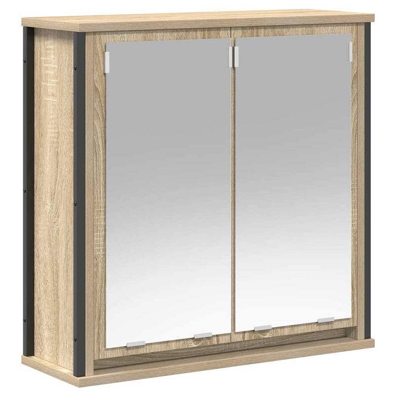 Casa si Gradina - Mobilier - Seturi de mobilier - Seturi baie - Set mobilier de baie, 2 piese, stejar sonoma, lemn prelucrat - Infinity.ro
