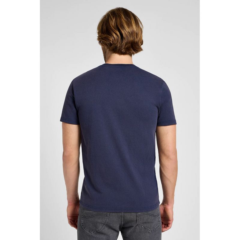 Fashion, accesorii si bijuterii - Barbati - Imbracaminte - Tricouri si bluze barbati - Tricou barbati Lee Frontier 112355577, S INTL, Bluemarin - Infinity.ro