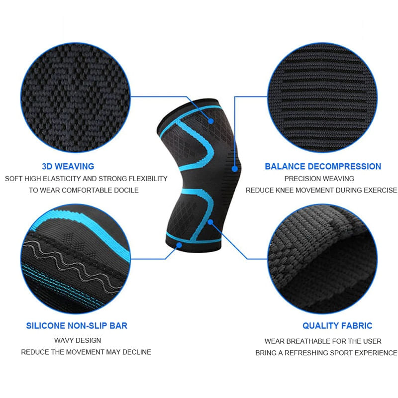 Ingrijire personala si Cosmetice - Sanatate si wellness - Aparate medicale - Suporturi ortopedice si orteze - Protectie pentru genunchi REDQUIT®, material elastic, neagra, marimea XXL - Infinity.ro