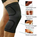 Ingrijire personala si Cosmetice - Sanatate si wellness - Aparate medicale - Suporturi ortopedice si orteze - Protectie pentru genunchi REDQUIT®, material elastic, neagra, marimea XXL - Infinity.ro