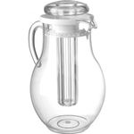 Casa si Gradina - Bucatarie si vesela - Accesorii bar - Carafe si decantoare - Carafa apa / suc cu capac, 2,2 litri, cu element racire, din plastic rezistent la zgarieturi, 15x(H)26 cm, Hendi - Infinity.ro