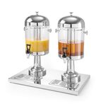 Casa si Gradina - Mobilier - Organizare si depozitare - Dozatoare/dispensere de apa - Dispenser suc 16 litri, suport inox, container din policarbonat, Hendi, robinet antipicurare, 580x350x560 mm - Infinity.ro