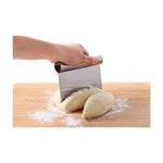 Casa si Gradina - Bucatarie si vesela - Ustensile bucatarie - Feliatoare si taietoare manuale - Taietor aluat 150x110 mm, lama si maner inox, Hendi - Infinity.ro