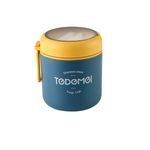 Jucarii, Copii si Bebe - Hrana si alaptare - Biberoane, suzete si accesorii hranire - Incalzitoare si termosuri bebe - Termos REDQUIT® pentru mancare bebelusi, otel inoxidabil, albastru, 530 ml - Infinity.ro