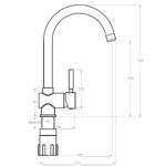 Casa si Gradina - Sanitare - Chiuveta bucatarie si accesorii - Chiuvete bucatarie - Set chiuveta bucatarie CasaBlanca Duo granit cu 2 cuve cu baterie GREY4H, gri - Infinity.ro