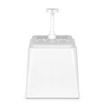 Casa si Gradina - Bucatarie si vesela - Organizare si depozitare bucatarie - Cutii alimentare - Dispenser de sos cu pompa, 2.5 L, alb, 230x210x(H)250 mm - Infinity.ro