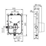 Casa si Gradina - Sanitare - Lavoar baie si accesorii - Baterii sanitare - Baterie urinar ingropata cu fotocelula ORAS 6V - Infinity.ro