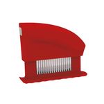 Sport si Outdoor - Camping - Cutite, bricege si accesorii - Cutite si bricege - Dispozitiv fragezire carne 51 lame inox, 150x42x(H)118 mm, rosu, Hendi Profi Line - Infinity.ro