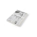 Market - Curatenie si intretinere casa - Produse bucatarie - Prosoape de hartie si servetele - Set 500 de foi hartie impermeabila grasime pentru servire cartofi prajiti sau aperitove, 25x35 cm, Hendi, print tip ziar - Infinity.ro