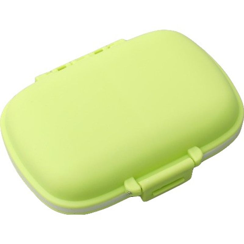 Casa si Gradina - Mobilier - Organizare si depozitare - Cutii depozitare - Organizator medicamente, Plastic, 8 compartimente, 0.1 L, Verde, Flippy, 11 x 7 cm - Infinity.ro