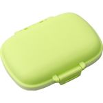 Casa si Gradina - Mobilier - Organizare si depozitare - Cutii depozitare - Organizator medicamente, Plastic, 8 compartimente, 0.1 L, Verde, Flippy, 11 x 7 cm - Infinity.ro