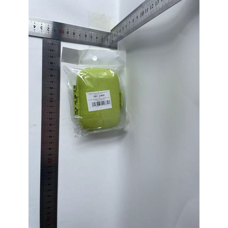 Casa si Gradina - Mobilier - Organizare si depozitare - Cutii depozitare - Organizator medicamente, Plastic, 8 compartimente, 0.1 L, Verde, Flippy, 11 x 7 cm - Infinity.ro