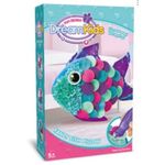Jucarii, Copii si Bebe - Jucarii si jocuri - Jucarii & jocuri educative - Seturi de artizanat - Set creatie perna pentru copii, Dream Kids, Peste - Infinity.ro