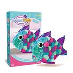 Jucarii, Copii si Bebe - Jucarii si jocuri - Jucarii & jocuri educative - Seturi de artizanat - Set creatie perna pentru copii, Dream Kids, Peste - Infinity.ro