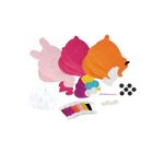 Jucarii, Copii si Bebe - Jucarii si jocuri - Jucarii & jocuri educative - Seturi de artizanat - Set creatie perna pentru copii, Dream Kids, 3 piese - Infinity.ro