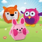 Jucarii, Copii si Bebe - Jucarii si jocuri - Jucarii & jocuri educative - Seturi de artizanat - Set creatie perna pentru copii, Dream Kids, 3 piese - Infinity.ro