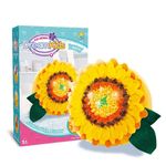 Jucarii, Copii si Bebe - Jucarii si jocuri - Jucarii & jocuri educative - Seturi de artizanat - Set creatie perna pentru copii, Dream Kids, Floarea Soarelui - Infinity.ro